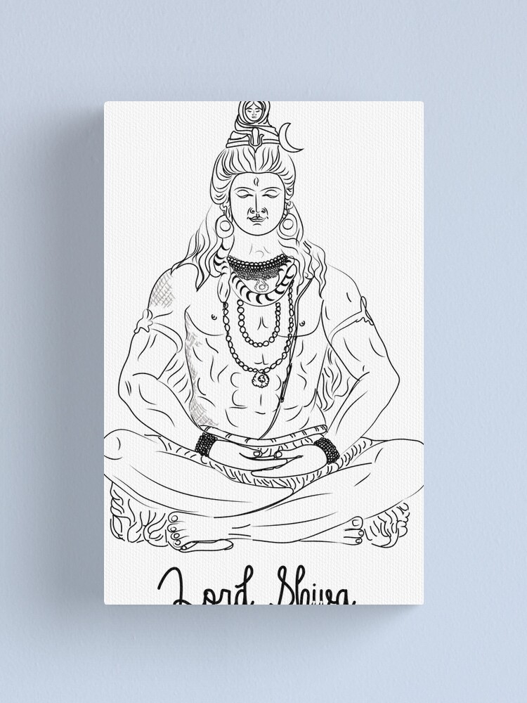 Lord Shiva Colouring Picture | Free Colouring Book for Children – Monkey  Pen Store