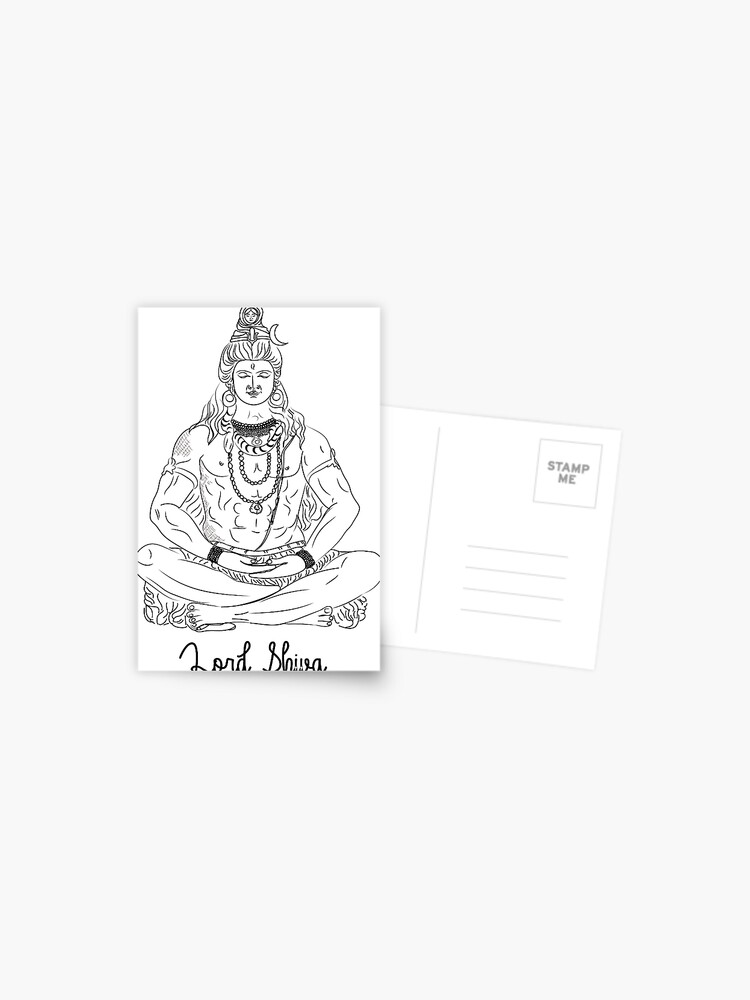 Lord Shiva 🙏🙏 : r/drawing
