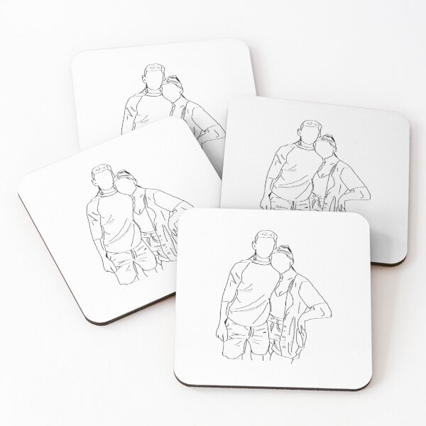 Item preview, Lovers Outline designed and sold by Lauren Rosenberger.