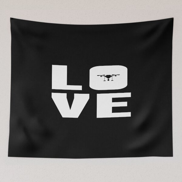 Item preview, Drone love quadrocopter love fly gift designed and sold by redshirtz.