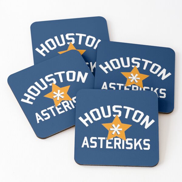 INSTANT CLASSIC!! - Houston Asterisks Coasters (Set of 4)