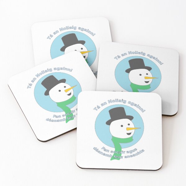 Item preview, Fan socair agus déanamh fear sneachta designed and sold by JockDove.