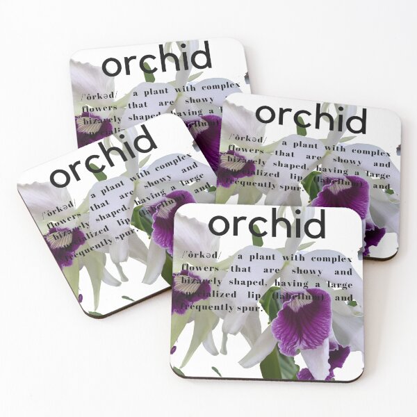 Artikelvorschau, Definition einer Orchidee entworfen und verkauft von vonnieacrylics.