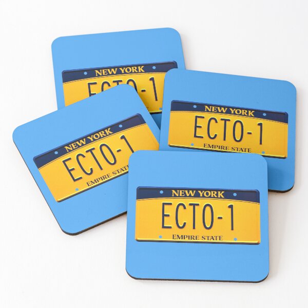 Item preview, ECTO-1 numberplate designed and sold by HappySchnapper.