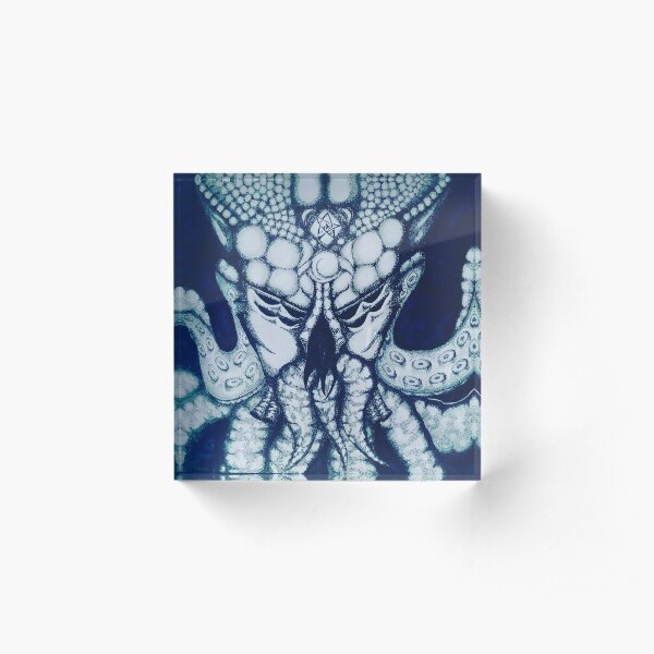 Cthulhu lovecraftian design Acrylic Block