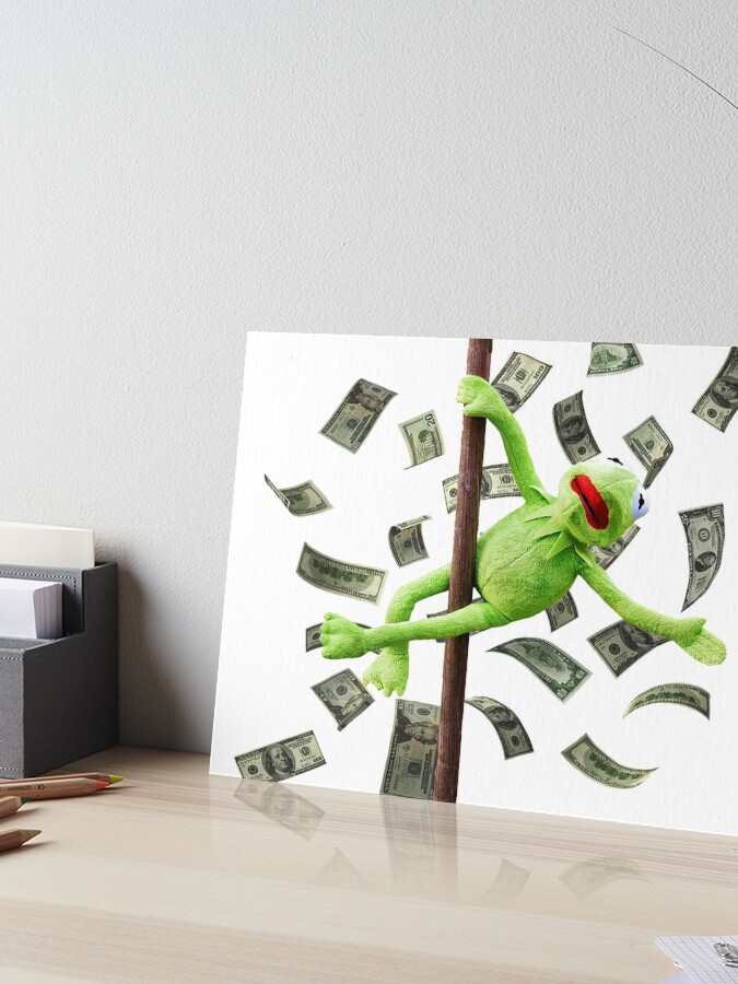 Kermit Working His Stuff
