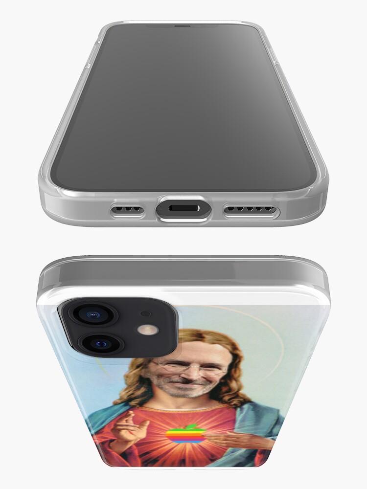 Alternate view of Steve Jobs Jesus iPhone Case & Cover