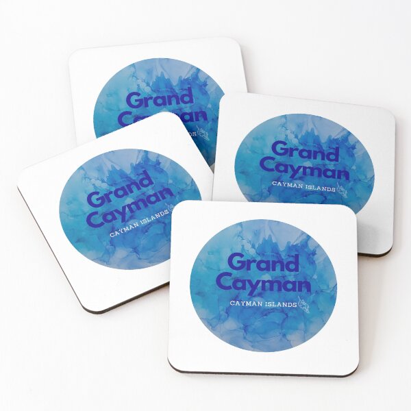 Artikelvorschau, Blue Waters Grand Cayman Alkoholtinte entworfen und verkauft von vonnieacrylics.