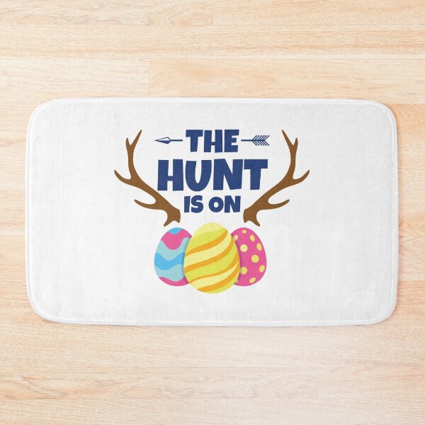 Item preview, Funny Easter Egg Hunting with Antlers - The Hunt is ON designed and sold by EstelleStar.