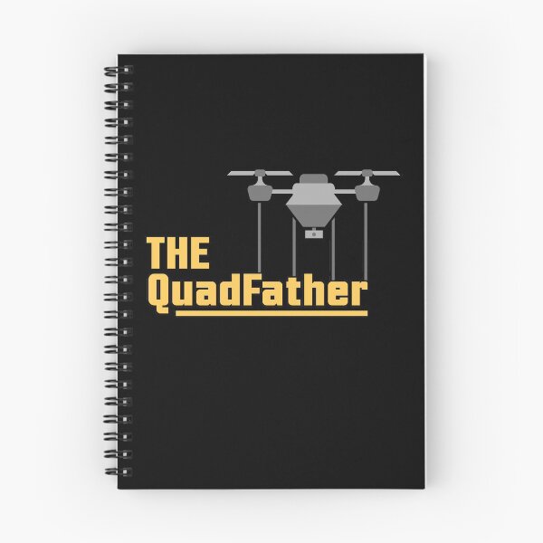 Artikelvorschau, The Quadfather Pilot fliegen Vater Hobby Geschenk entworfen und verkauft von redshirtz.