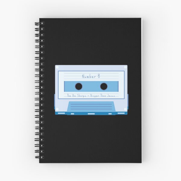 Item preview, No.8 - Simpsons Cassette Tape - Blue designed and sold by BackTeeBasics.