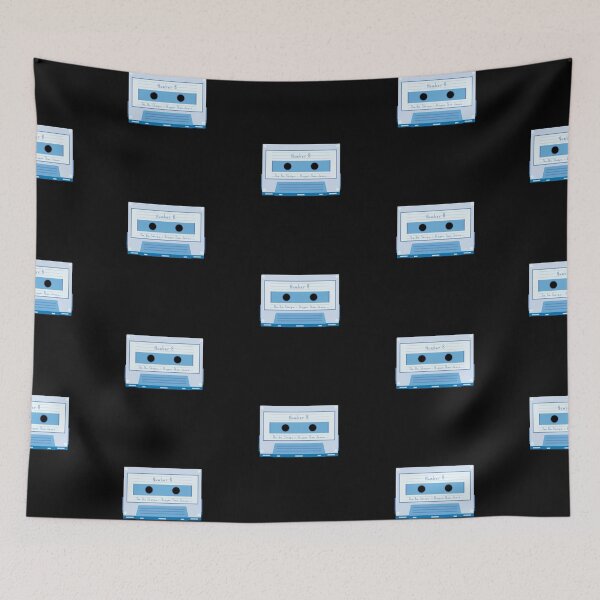 Item preview, No.8 - Simpsons Cassette Tape - Blue designed and sold by BackTeeBasics.