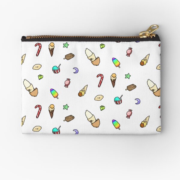 ice cream doodlies Zipper Pouch