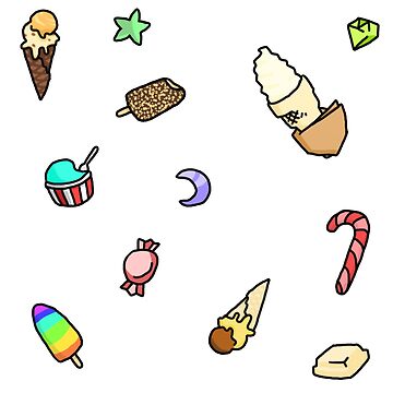 Artwork thumbnail, ice cream doodlies by Jimmies