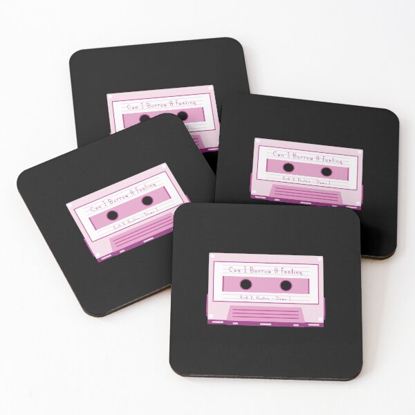 Item preview, Can I Borrow A Feeling - Simpsons Cassette Tape - Pink designed and sold by BackTeeBasics.