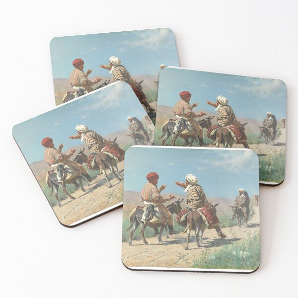 Item preview, Mullah Rahim and Mullah Kerim on his way to the bazaar are quarreling (1873) designed and sold by cotopaxi.