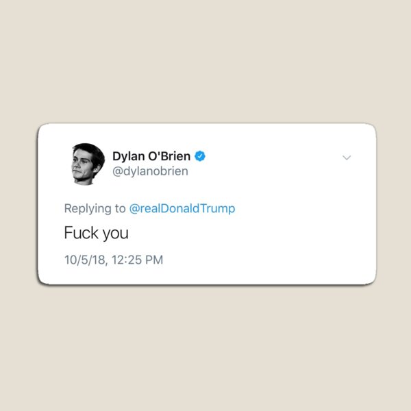 dylan obrien is the best Magnet