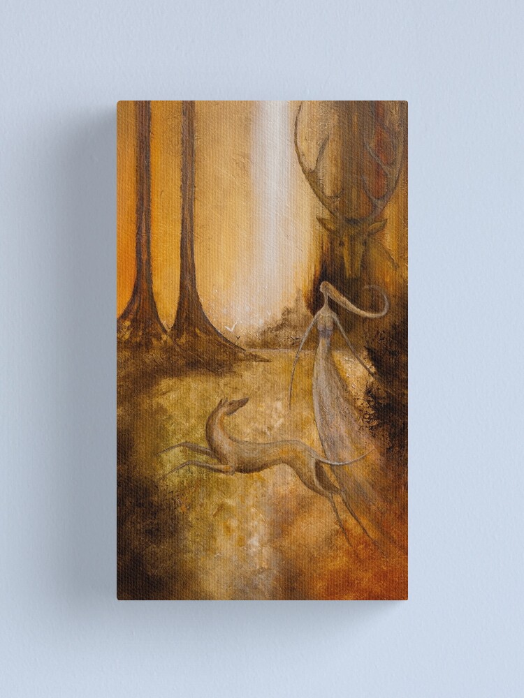 Alternate view of ARTEMIS AND ACTAEON Canvas Print