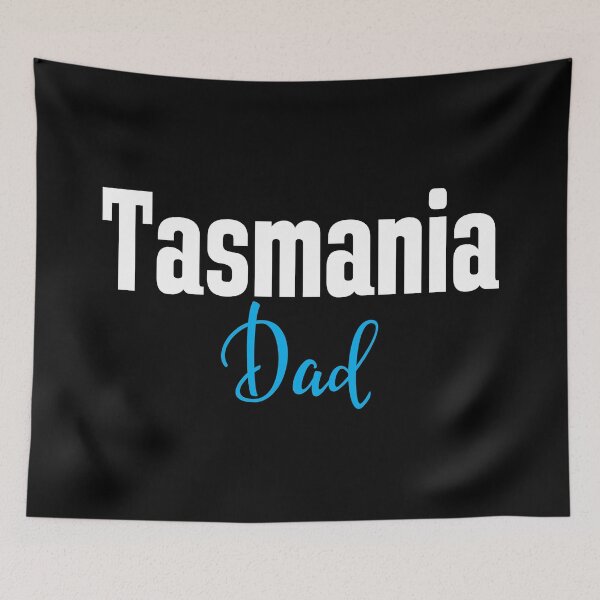 Item preview, Tasmania Dad Father Australia Raised Me Tas Tassie Tasmanian designed and sold by ProjectX23.