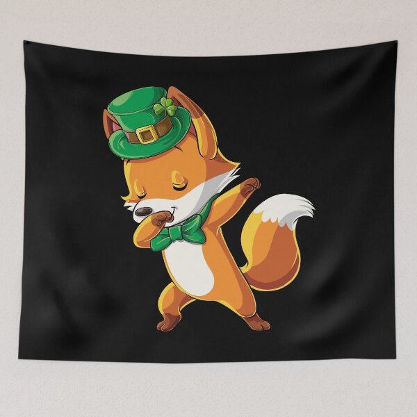 Item preview, Dabbing Fox Leprechaun St Patricks Day T Shirt For Boys Girls Kids Men Women designed and sold by LiqueGifts.