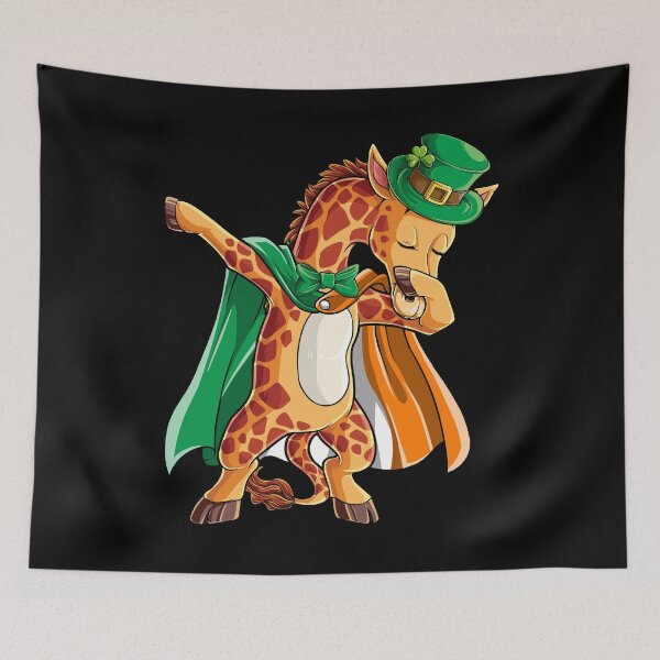 Item preview, Dabbing Giraff Leprechaun St Patricks Day T Shirt For Boys Girls Kids Men Women designed and sold by LiqueGifts.