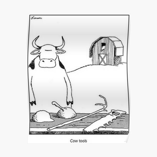 Cow tools Poster