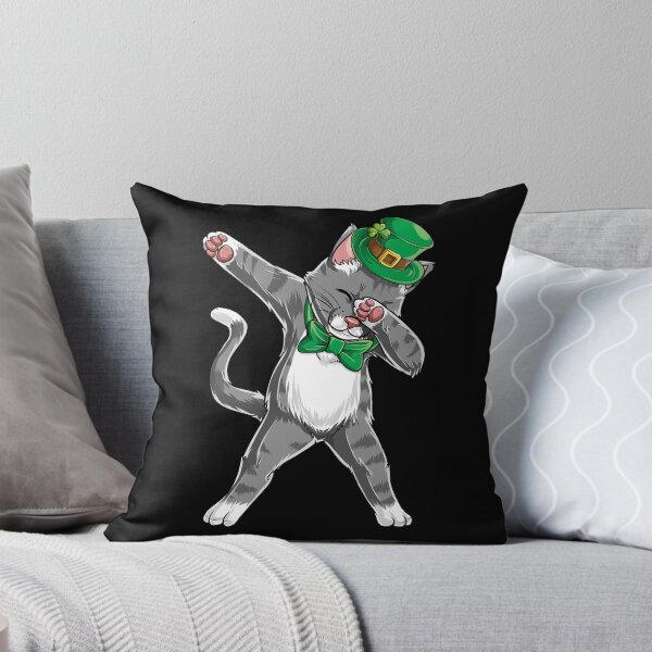 Item preview, Dabbing Cat Leprechaun St Patricks Day T Shirt For Boys Girls Kids Men Women designed and sold by LiqueGifts.