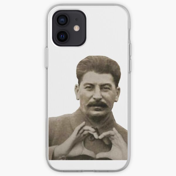 Stalin Heart Hands iPhone Soft Case