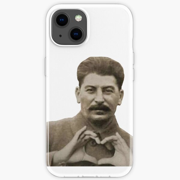 Stalin Heart Hands iPhone Soft Case