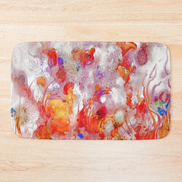 Item preview, Coral reef, Red-White-Yellow designed and sold by runati.