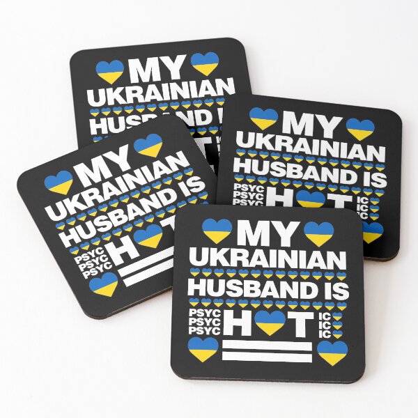 Item preview, My Ukrainian Husband is Hot - psychotic funny designed and sold by elhefe.