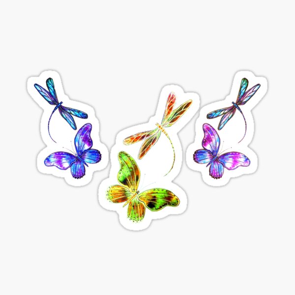 Item preview, Butterflies and Dragonflies designed and sold by Linda Callaghan.