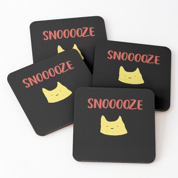 Item preview, snooze cat designed and sold by blankshirt.
