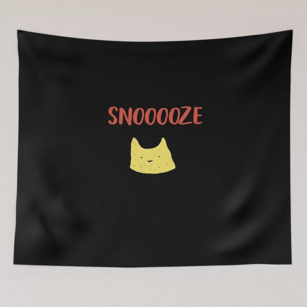 Item preview, snooze cat designed and sold by blankshirt.