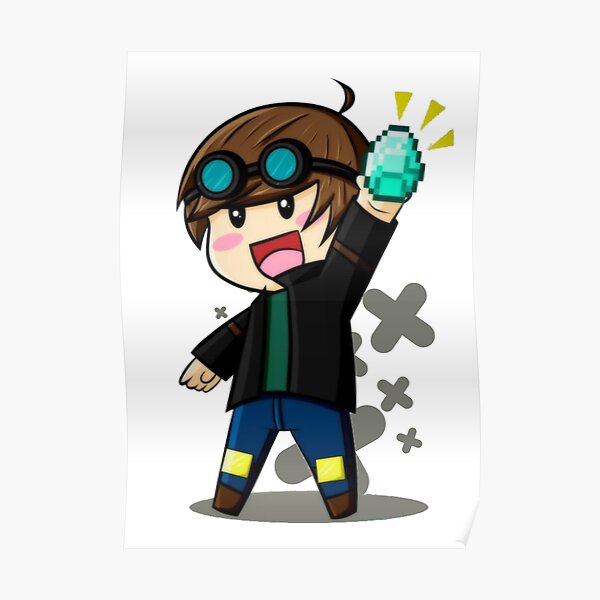 Dantdm Wall Art Redbubble - dantdm.com roblox accounts