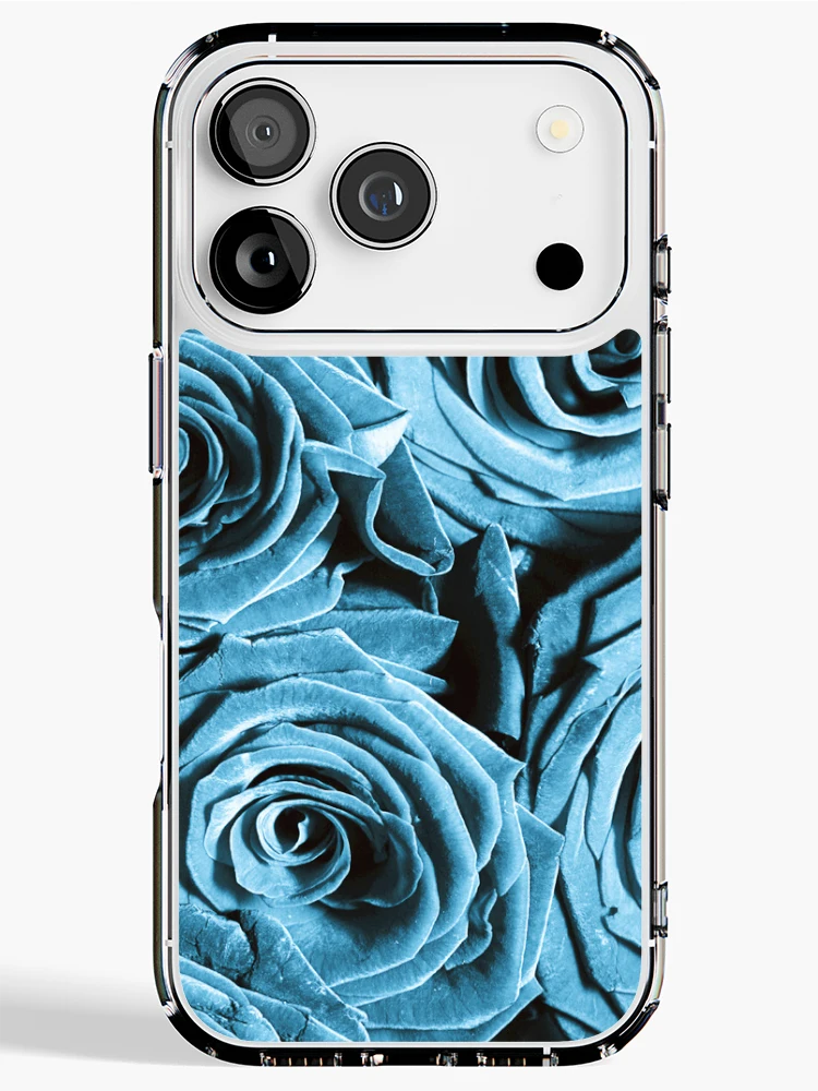 Thumbnail 1 of 5, iPhone Case, Blue Roses designed and sold by Anne Staub.