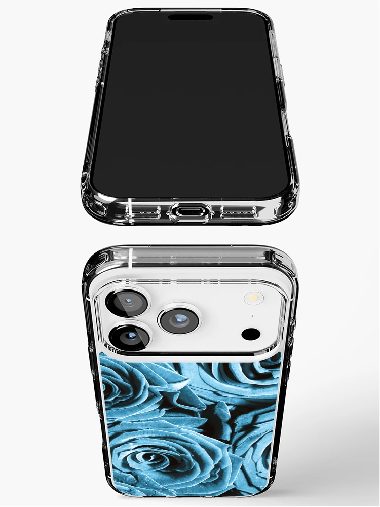 Thumbnail 3 of 5, iPhone Case, Blue Roses designed and sold by Anne Staub.