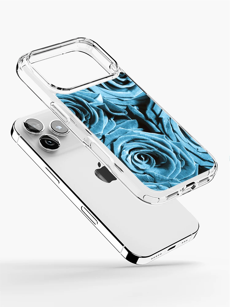 Thumbnail 2 of 5, iPhone Case, Blue Roses designed and sold by Anne Staub.