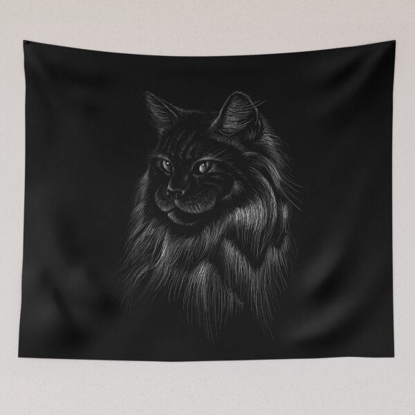 Item preview, Hand Drawing Cat designed and sold by LeNew.