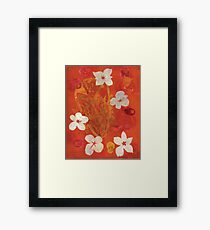 Tiki Devil Framed Print
