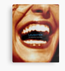 Laughter Oxygenates Your Soul Metal Print