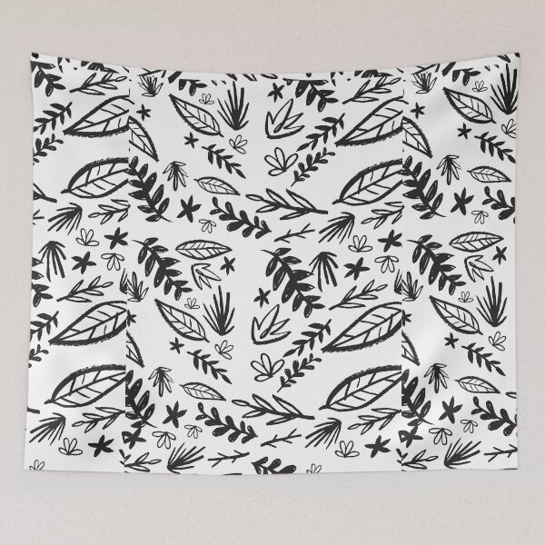 Item preview, Leaves black & White designed and sold by Ivona21.