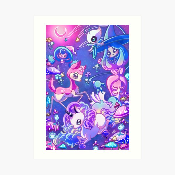 Lunar Dance Art Print