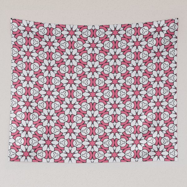 Item preview, Pink and White Flowers designed and sold by starlinex.