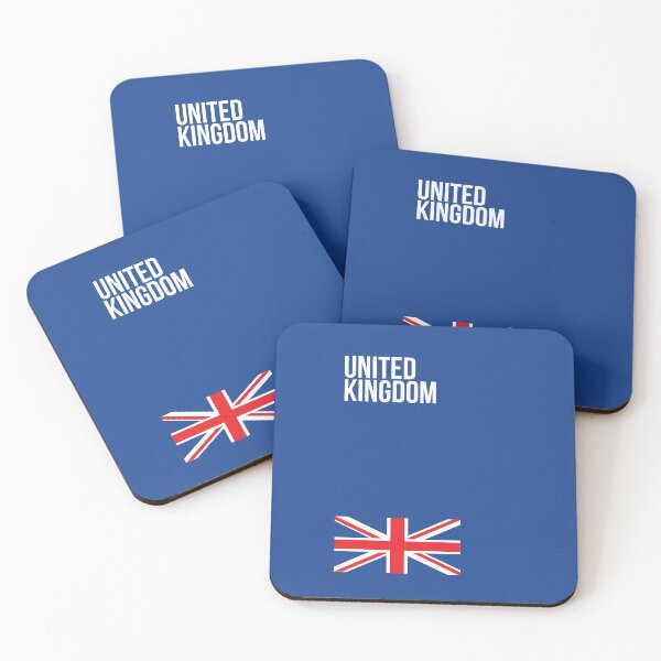Item preview, United Kingdom Union Flag on a blue background designed and sold by Brimson-Marlor.