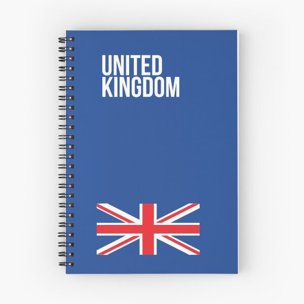 Item preview, United Kingdom Union Flag on a blue background designed and sold by Brimson-Marlor.