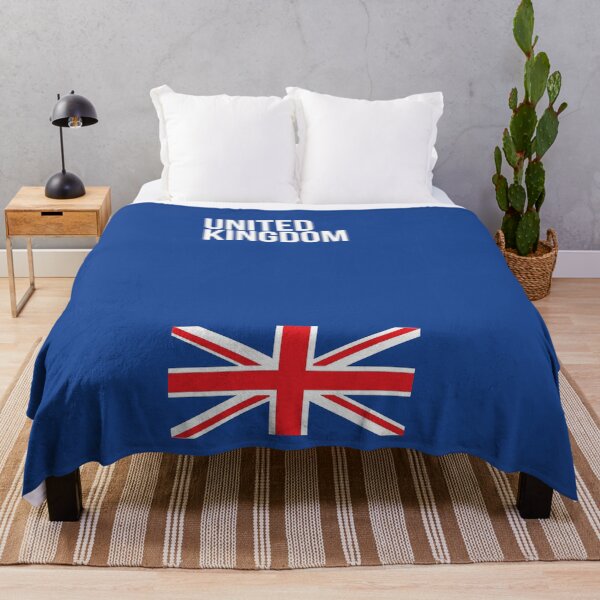 Item preview, United Kingdom Union Flag on a blue background designed and sold by Brimson-Marlor.