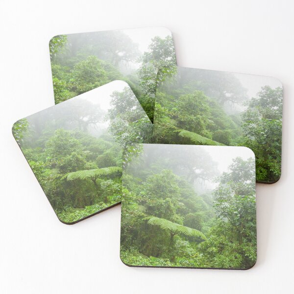 Item preview, Misty rainforest in Monteverde cloud forest reserve designed and sold by Juhku.