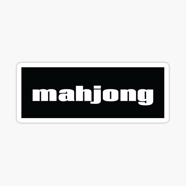 Mahjong Sticker
