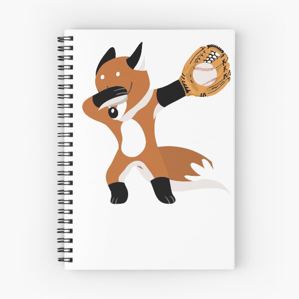 Item preview, Dabbing fox with baseball glove and baseball designed and sold by CBShirtStar.